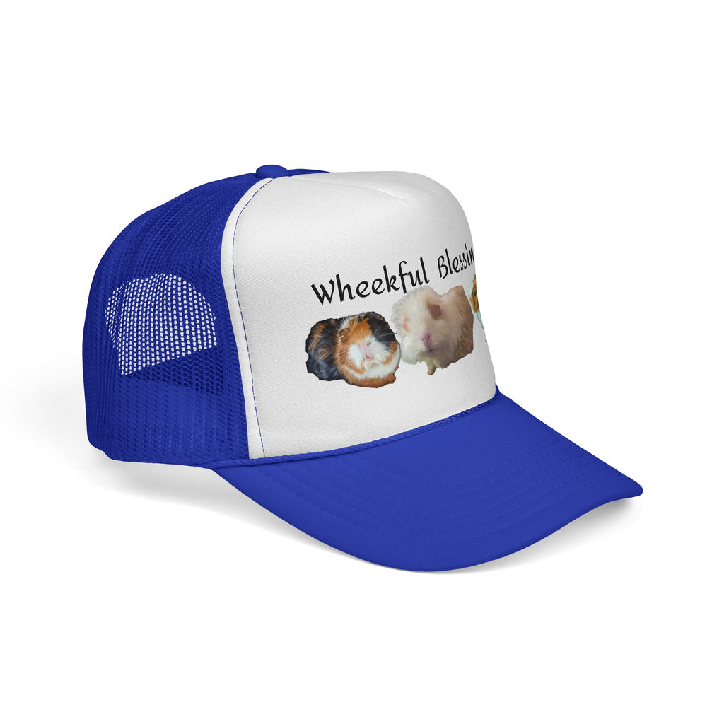 Trucker Cap - "Wheekful Blessings" Guinea Pig Design
