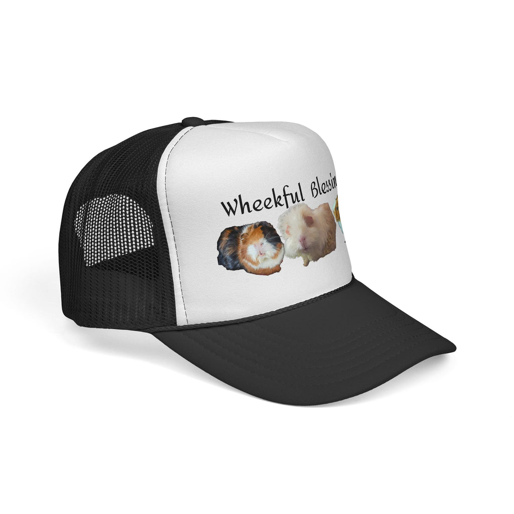 Trucker Cap - "Wheekful Blessings" Guinea Pig Design